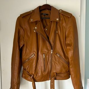 Quince 100% Leather Motorcycle Jacket